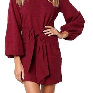 Pencil Sleeve Mini Dress-  Medium
